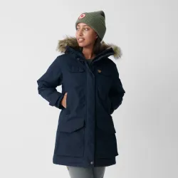 Fjällräven Nuuk Parka Green dámska bunda