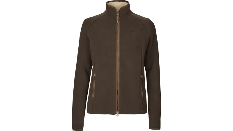 Härkila Sandhem Brown Sherpa fleece dámska bunda