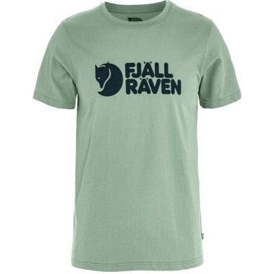 VÝPREDAJ Fjällräven Logo Misty green tričko