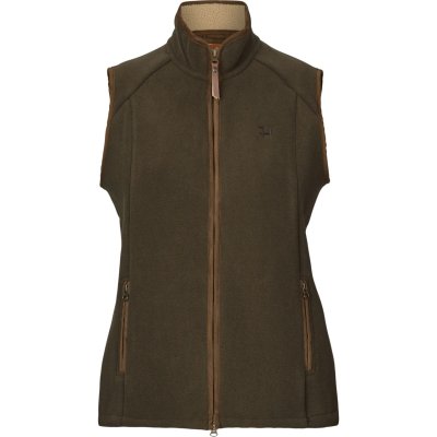 VÝPREDAJ Härkila Sandhem Sherpa fleece Green dámska vesta veľ: S