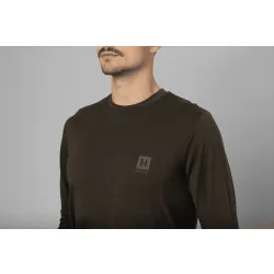 Härkila Base All Season L/S Brown tričko