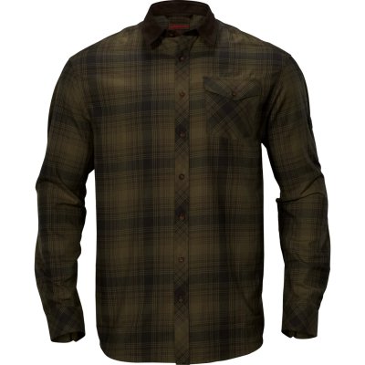 Härkila Driven Hunt Olive Green flannel košeľa, XL