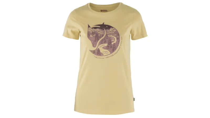Fjällräven Arctic Fox Mais Yellow dámske tričko veľ:XS