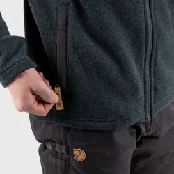 VÝPREDAJ Fjällräven Buck Navy fleece bunda, veľ: XL
