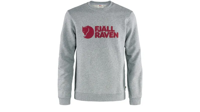 Fjallräven Logo Sweater Grey mikina