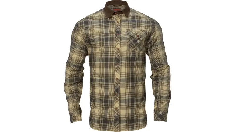 Härkila Driven Hunt Light Teak flannel košeľa