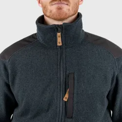 VÝPREDAJ Fjällräven Buck Navy fleece bunda, veľ: XL