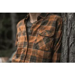 Seeland Skye Flannel Brown dámska košeľa
