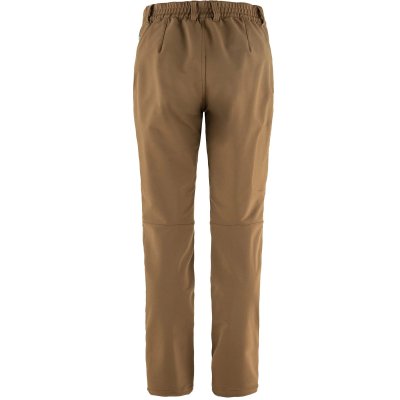 Fjällräven Abisko Winter Stretch  Wood Brown dámske nohavice