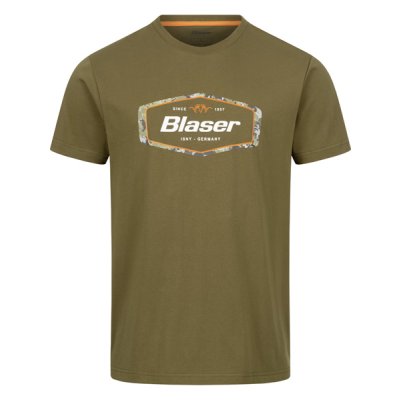 Blaser Badge T 24 oliv tričko, veľ: M