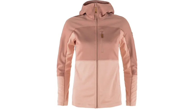 Fjällräven Abisko Trail Rose fleece dámska bunda