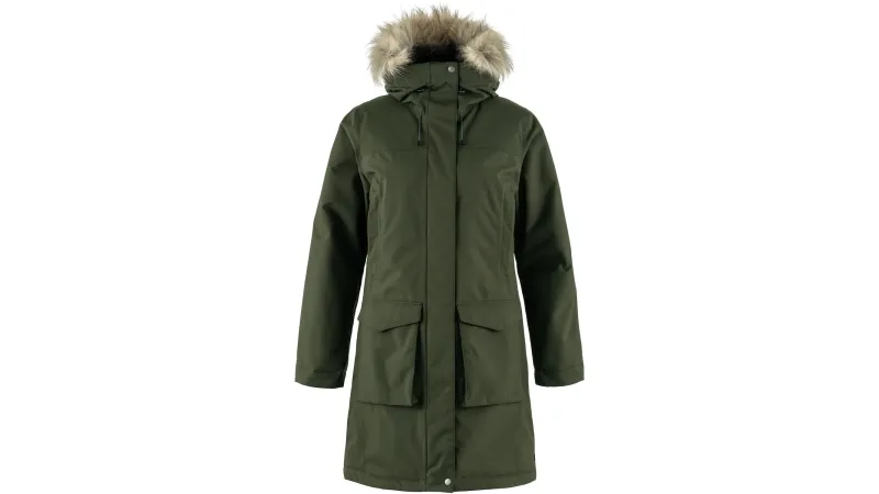 VÝPREDAJ Fjällräven Nuuk Lite parka zimná dámska bunda, veľ: XS