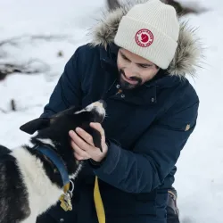 Fjällräven 1960 Logo White zimná čiapka